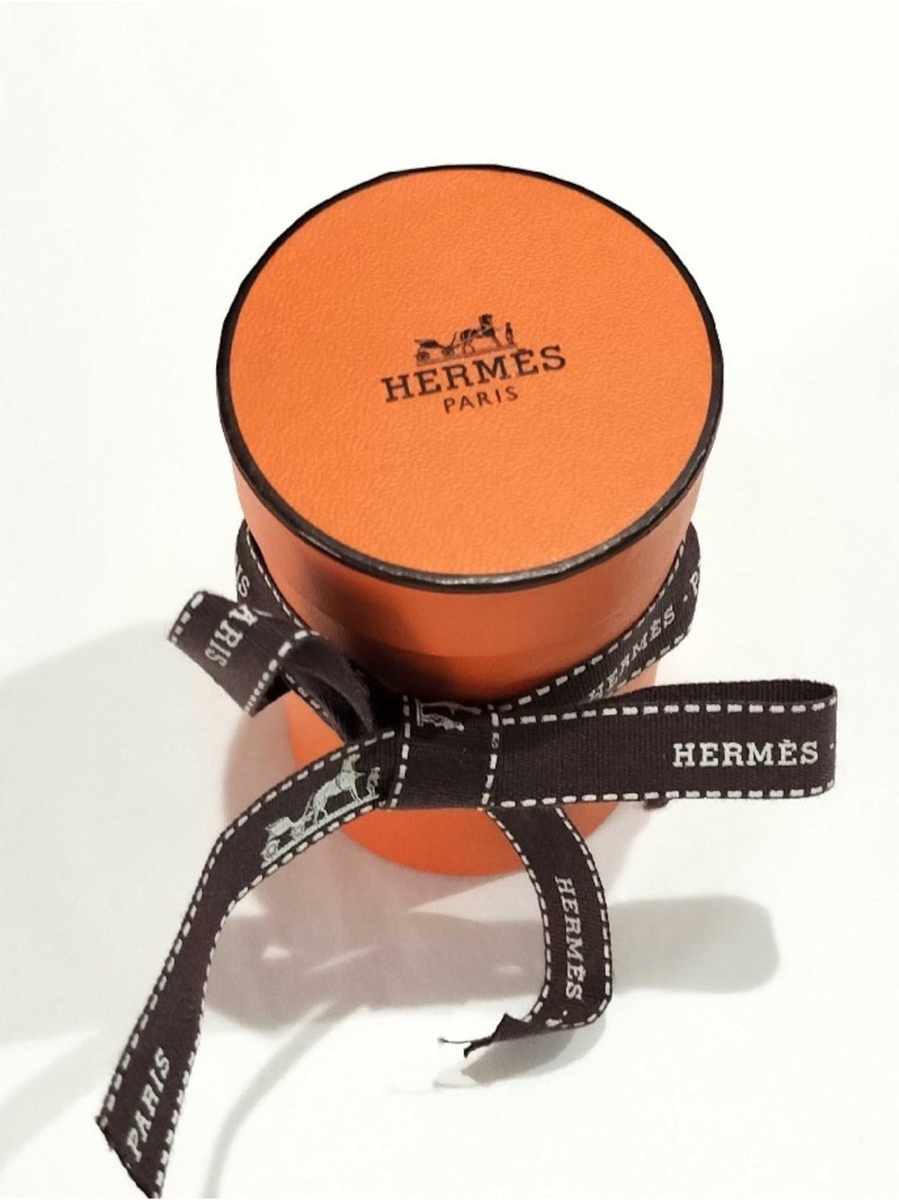 Hermes Equestrian Gear Twilly Hair Scarf with Yellow and Red Accents